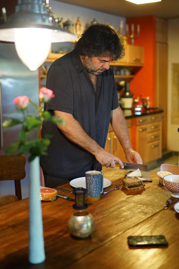 En Dag mam Serge Tonnar,. Foto:Gerry Huberty