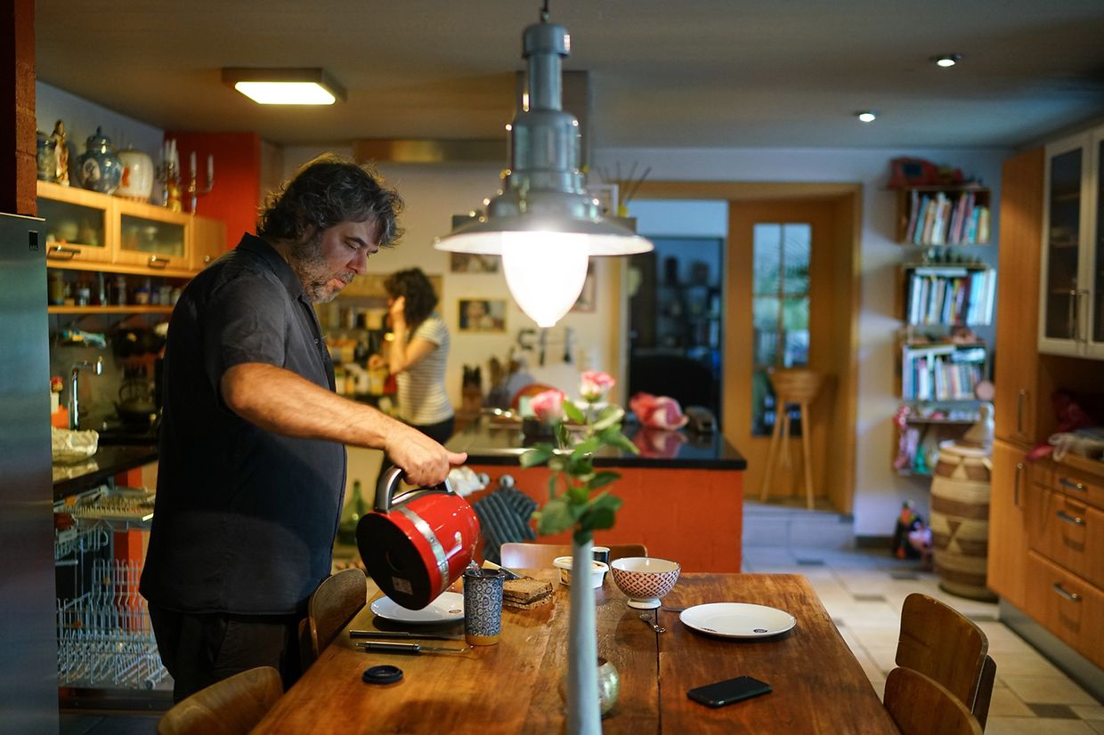 En Dag mam Serge Tonnar,. Foto:Gerry Huberty
